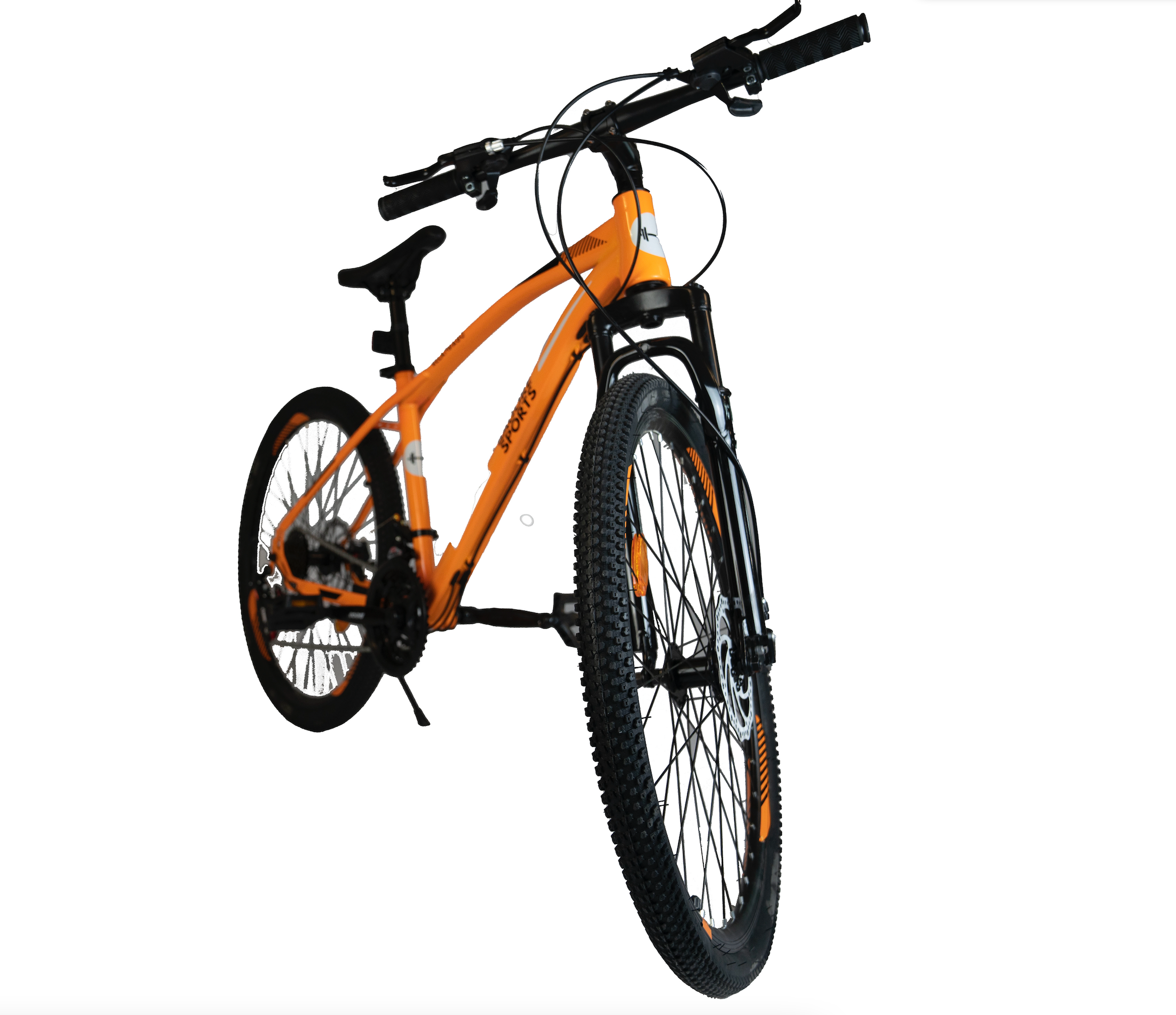 Bicicleta De Montaña Relámpago Naranja  r26 21v - Bagore